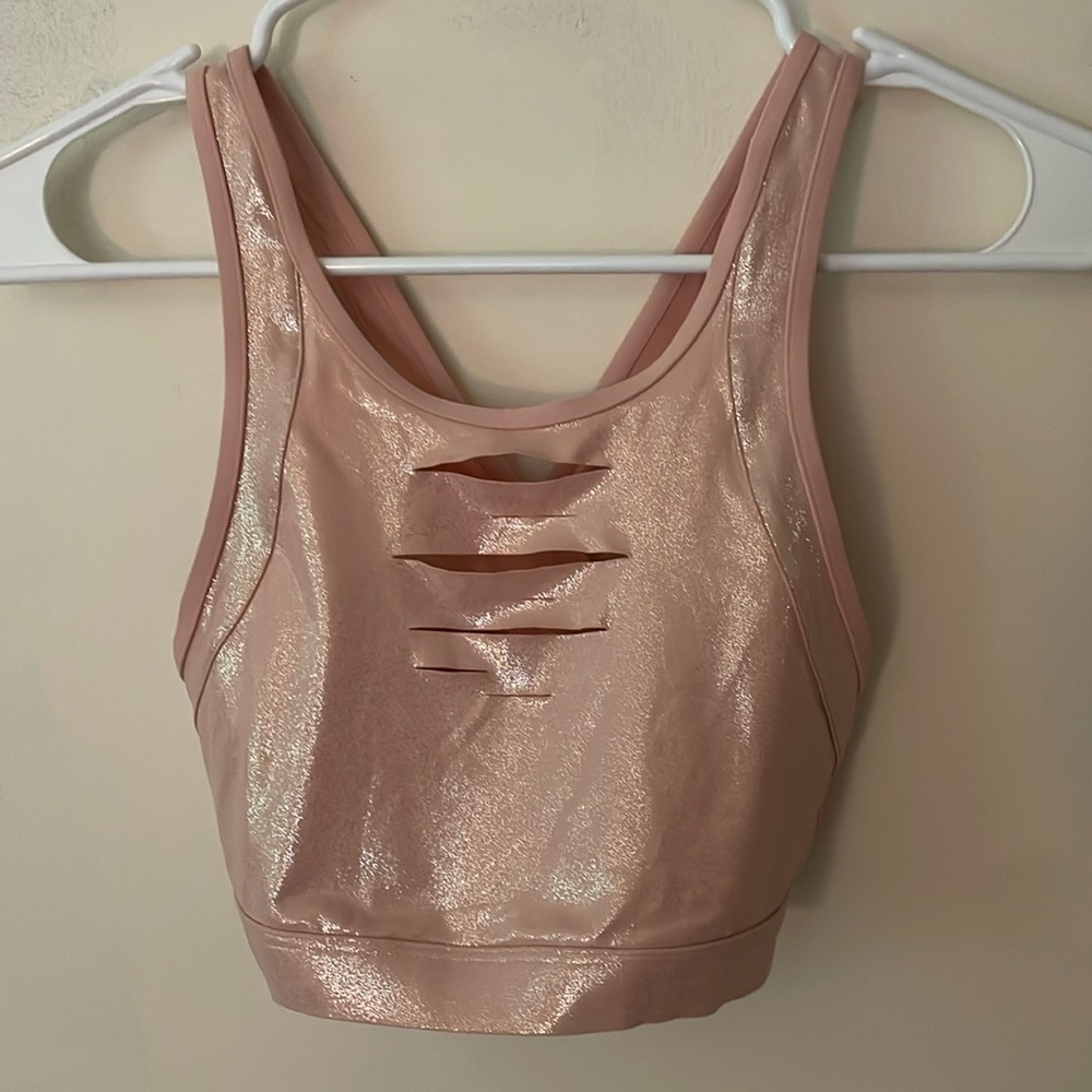 Shimmery VS PINK Sports Bra